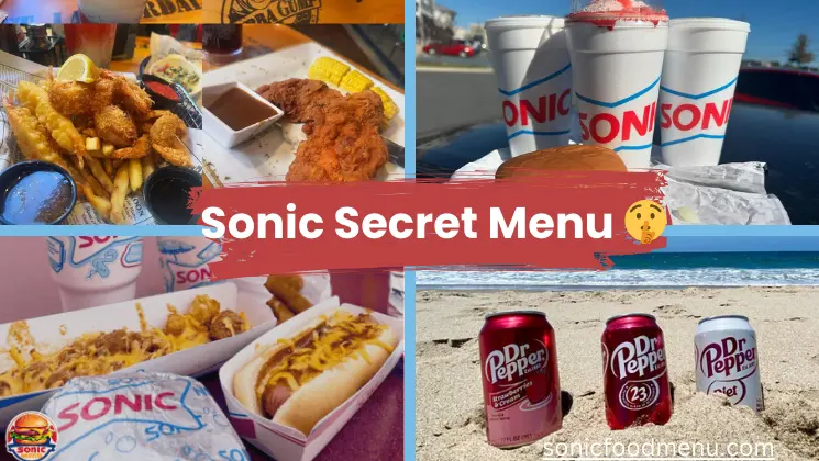 Top Sonic Secret Menu Items You Must Try in 2025 1 Sonic Secret Menu: Drinks, Ice Cream, Blasts, Milkshakes