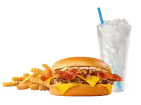 Sonic Combos Menu updated prices 2025 9 Garlic Butter Bacon Cheeseburger Combo