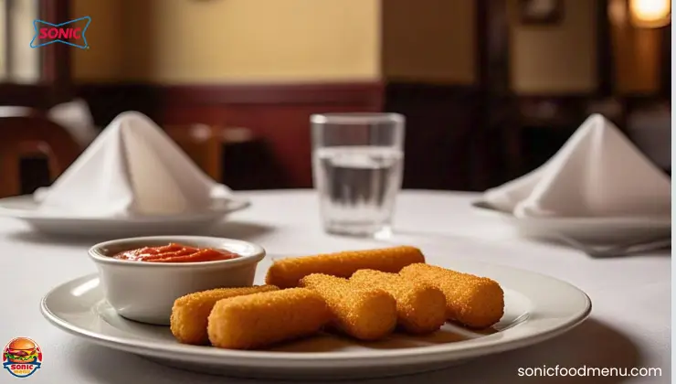 Sonic Mozzarella Sticks prices, calories guide 2 Sonic Mozzarella Sticks nutritional facts